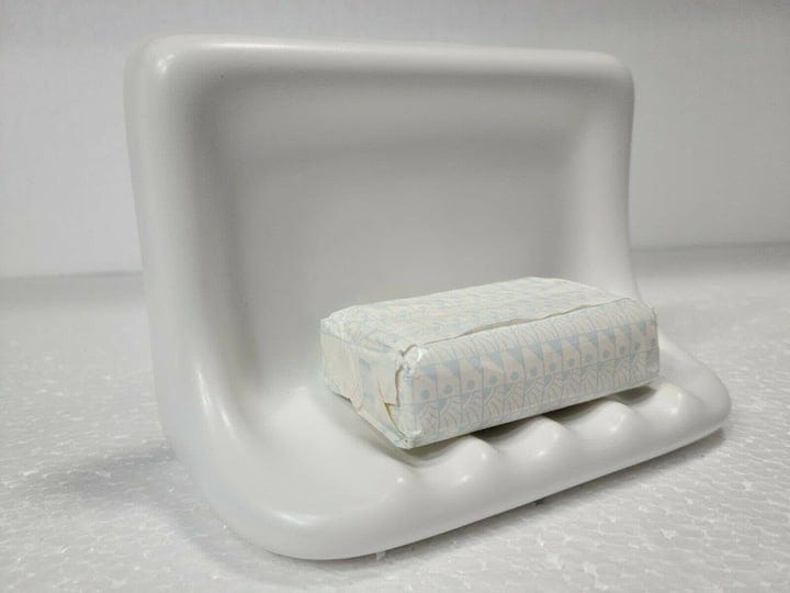 bright-white-matte-ceramic-soap-dish-tray-tile-in-daltile-color-0790-mid-century-modern-retro-1