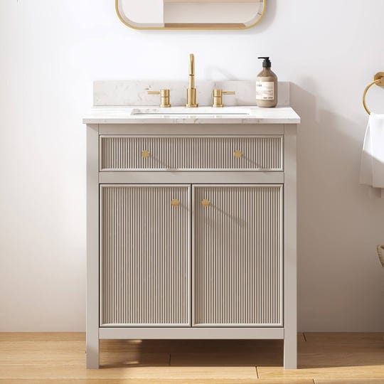 allen-roth-sandbanks-30-in-greige-undermount-single-sink-bathroom-vanity-with-white-engineered-stone-1