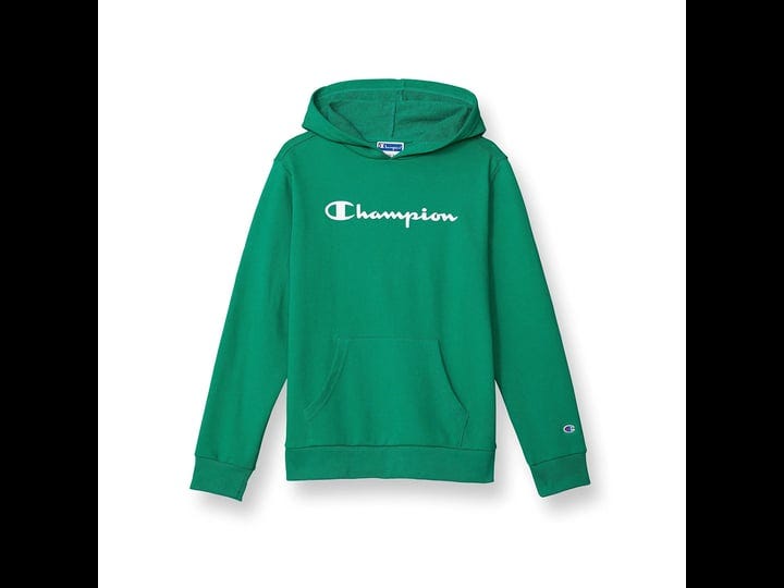 champion-kids-french-terry-hoodie-green-1