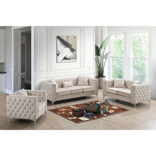 passion-furniture-86-in-paige-tufted-velvet-3-seater-sofa-with-2-throw-pillow-ivory-1