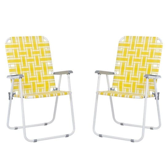 metal-frame-yellow-beach-chair-2-pack-1