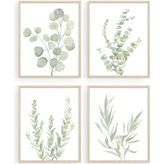 howwii-botanical-boho-bathroom-decor-wall-art-prints-unframed-sage-green-plants-decor-for-bedroomoff-1