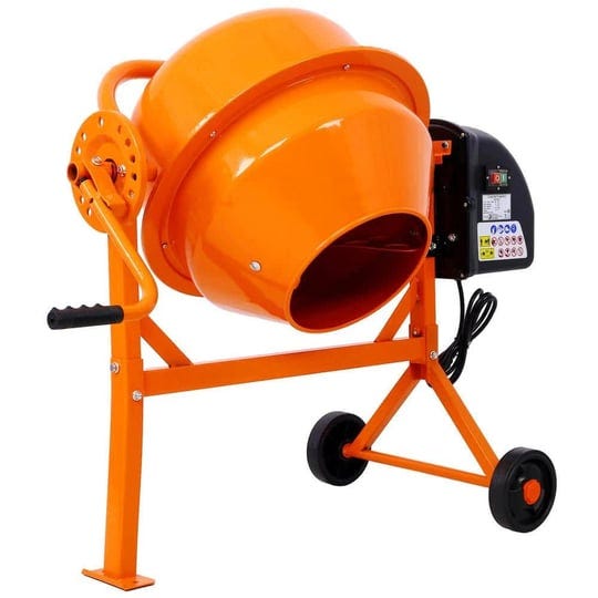 orange-cement-mixer-5-cu-ft-electric-concrete-mixer-machine-650-watt-ac-motor-portable-pow-1