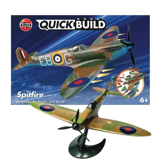 airplane-model-kit-quickbuild-spitfire-airfix-1