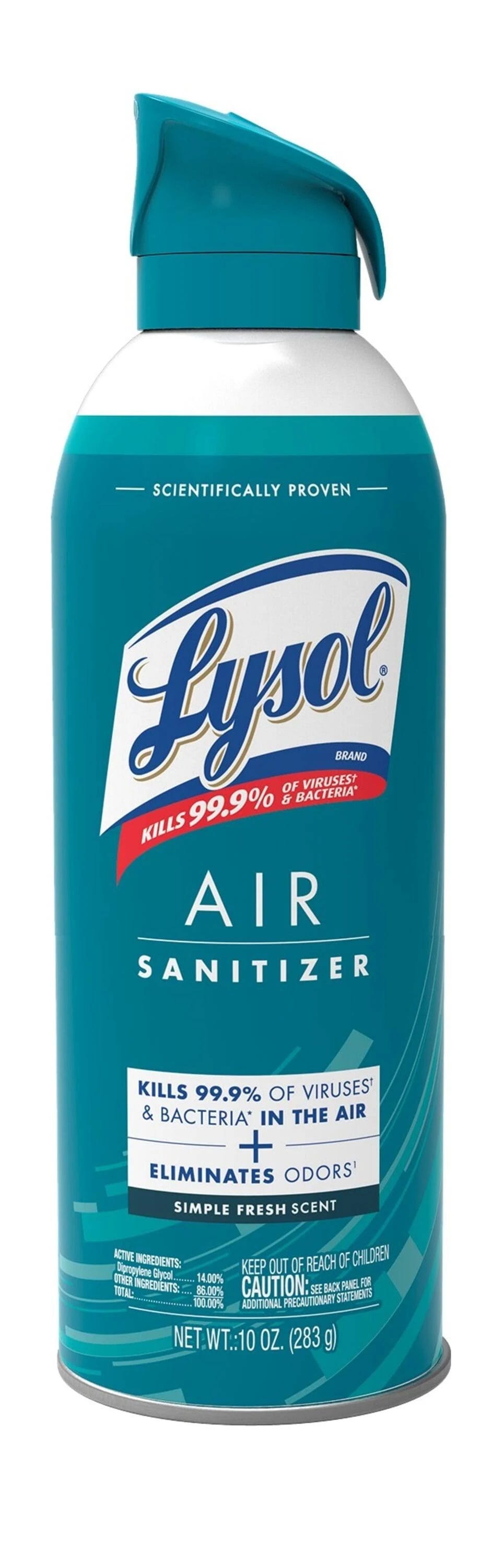 Lysol 10 oz. Simple Fresh Air Laundry Sanitizer | Image