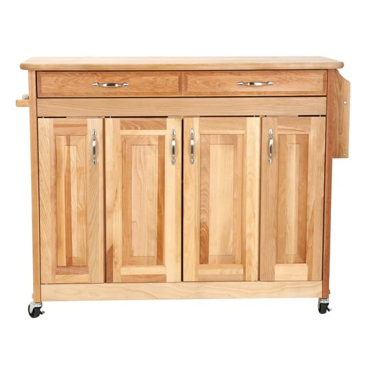 catskill-craftsmen-44-inch-butcher-block-drop-leaf-kitchen-island-1