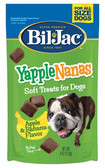 bil-jac-yapple-nanas-dog-treats-4-oz-pouch-1