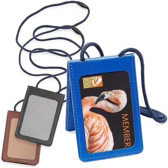 juvale-3-pack-faux-leather-badge-id-holder-with-breakaway-lanyard-rfid-blocking-4-15-x-2-75-in-1