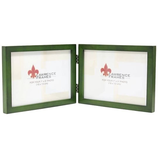 lawrence-frames-hinged-double-horizontal-wood-picture-frame-gallery-green-0-71-in-1