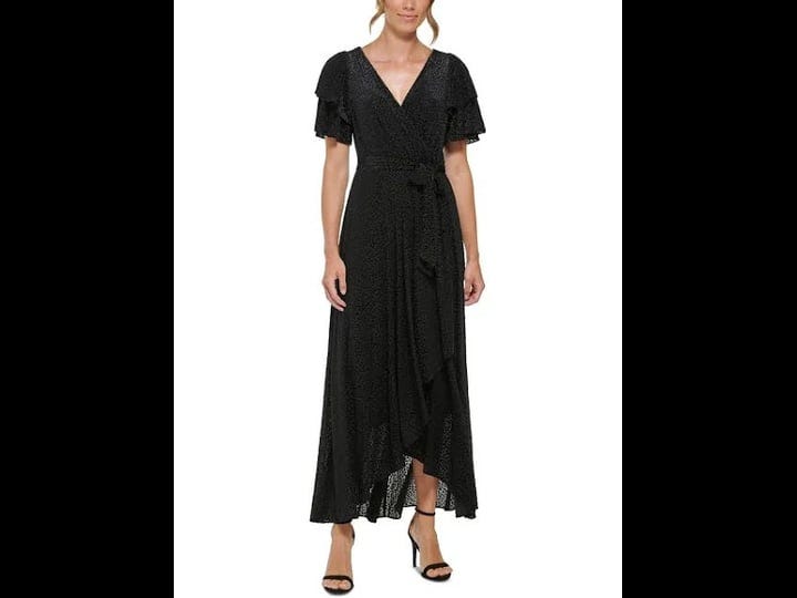 dkny-womens-velvet-burnout-maxi-dress-black-3