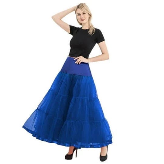 golikeit-women-maxi-skirt-high-waist-casual-fluffy-tulle-wedding-dress-party-evening-a-line-skirts-w-1