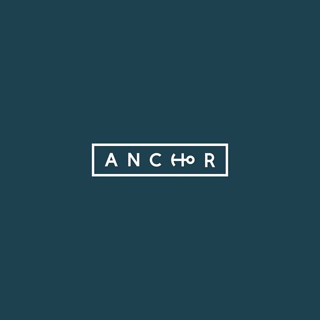 Clever Typographic Logos - Anchor