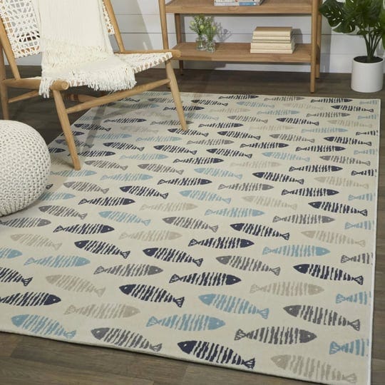 balta-friendly-fish-geometric-coastal-area-rug-53-x-7-taupe-1