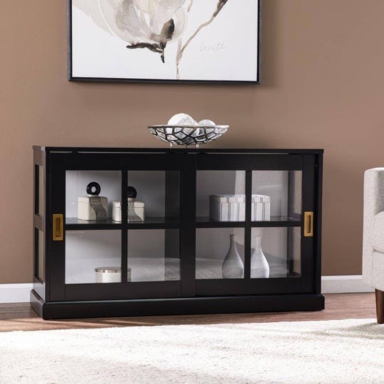 homeroots-dynasty-contemporary-black-and-white-low-curio-cabinet-1