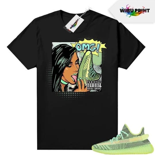wibuprint-yeezreel-yeezy-350-shirt-black-omg-sneakers-1