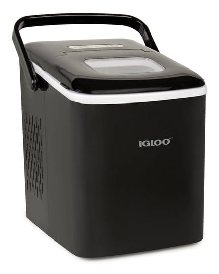 igloo-26lb-self-cleaning-portable-ice-maker-with-handle-black-1