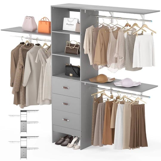 homieasy-96-inches-closet-system-8ft-walk-in-closet-organizer-with-3-shelving-tower-heavy-duty-cloth-1