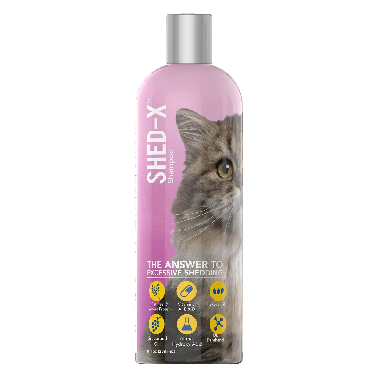 Shed-X Deshedding Shampoo for Cats - Effective Hair Control | Image