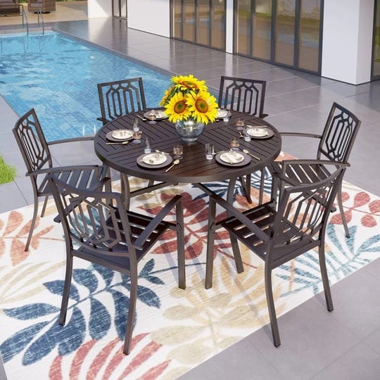 sutiya-7pcs-large-round-table-outdoor-patio-dining-set-with-black-powder-coated-chairs-wildon-home-1
