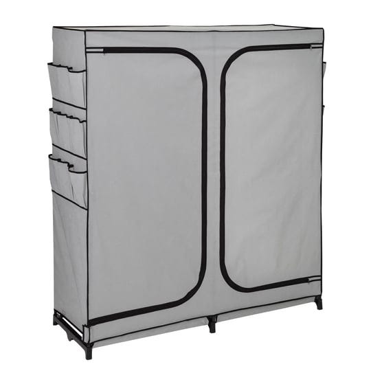 honey-can-do-60-inch-wide-2-door-portable-wardrobe-closet-with-cover-side-pockets-1