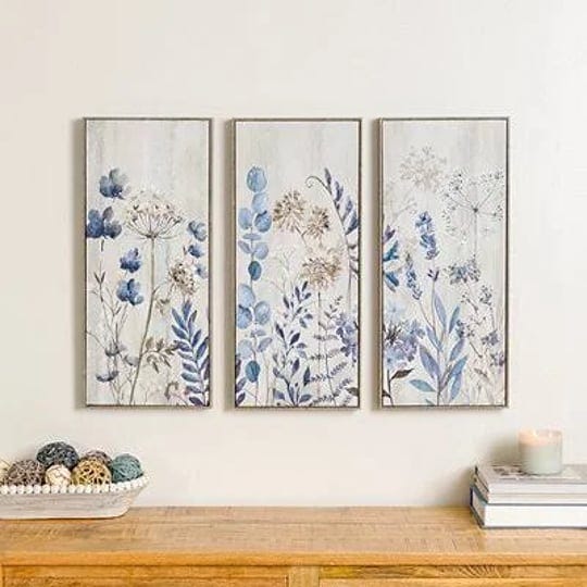 floral-canvas-art-prints-set-of-3-blue-gray-large-kirklands-home-1