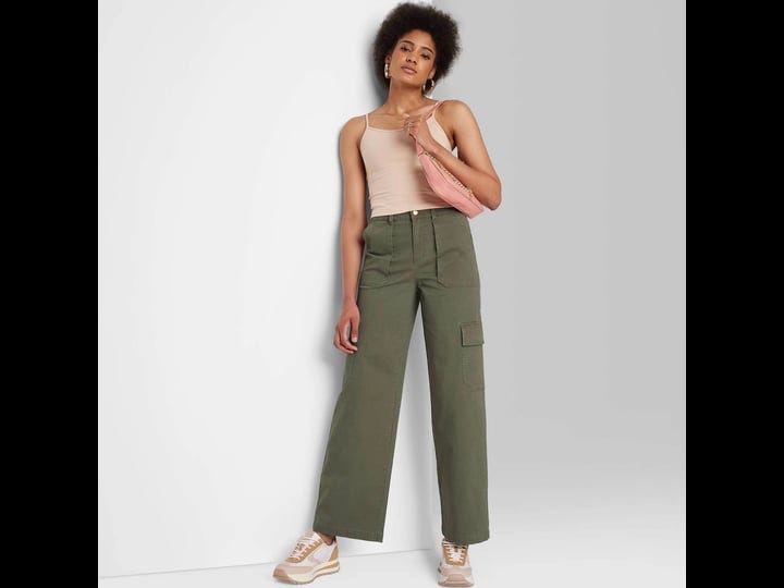 womens-high-rise-straight-leg-cargo-pants-wild-fable-olive-green-xs-1
