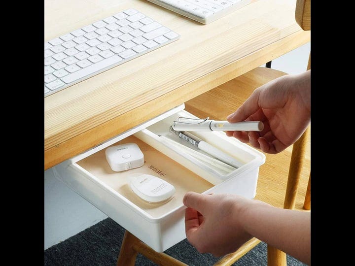 hippo-frog-middle-desk-pencil-tray-under-desk-draweroffice-storage-organizerstanding-desk-hidden-dra-1