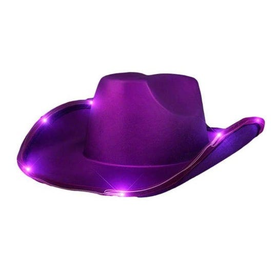 blinkee-light-up-shiny-satin-metallic-space-cowboy-hat-purple-1