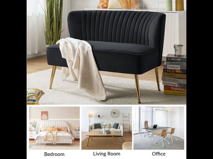 14-karat-home-contemporary-loveseat-chair-tufted-back-living-room-bedroom-black-size-47wx30-5dx31-5h-1