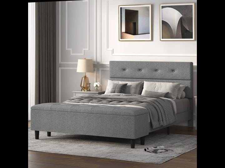 allewie-queen-bed-frame-with-120l-ottoman-storage-upholstered-platform-bed-frame-with-mattress-found-1