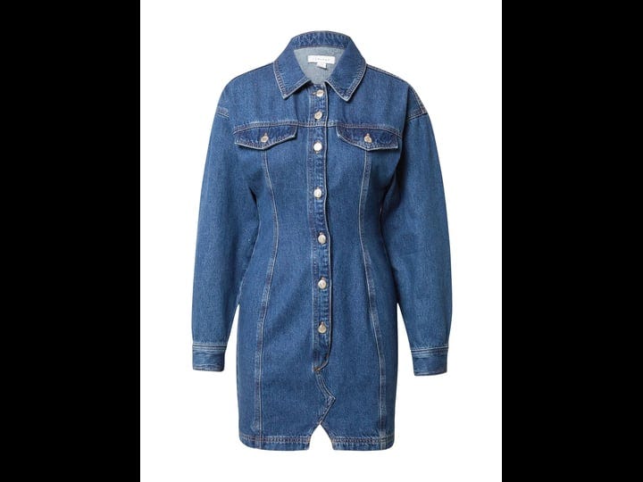 topshop-denim-mini-shirtdress-in-medium-blue-1