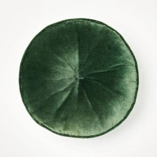 velvet-round-throw-pillow-moss-green-threshold-designed-with-studio-mcgee-1