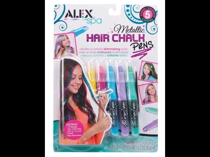 alex-toys-hair-chalk-pens-5-pkg-metallic-1