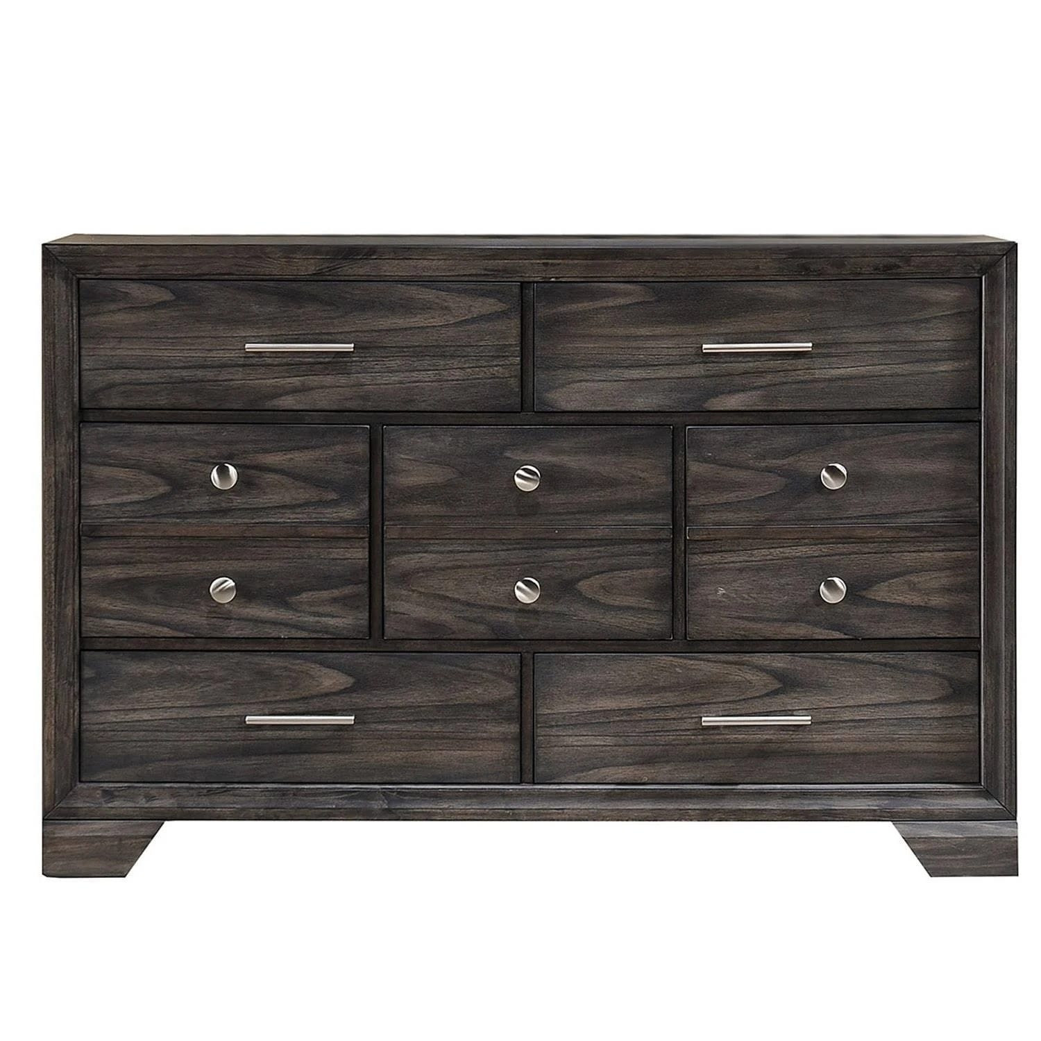 Classic Kimmons 7-Drawer Wood Dresser with Grain Texture | Image