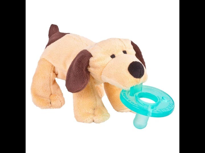 wubbanub-puppy-soothie-pacifier-brown-1