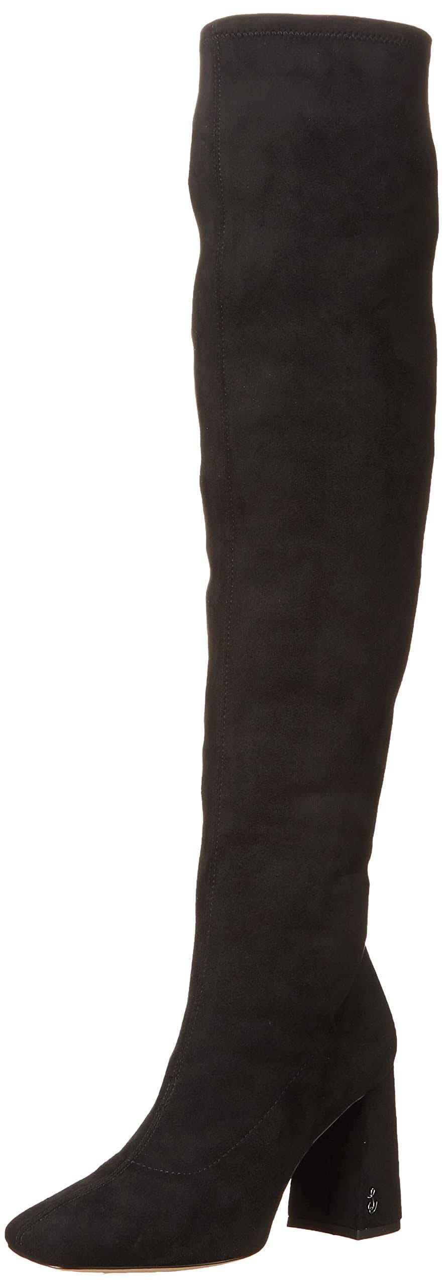 Black Suede Over-the-Knee Boot by Sam Edelman | Image