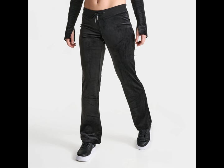 juicy-couture-womens-ombre-big-bling-velour-track-pants-in-black-liquorice-size-medium-polyester-spa-1