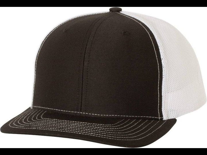 richardson-112-snapback-trucker-caps-black-white-sm-1