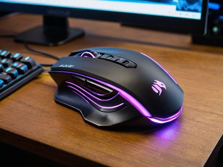 Purple Gaming Mouse-4