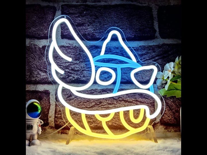 blue-shell-neon-sign-gaming-neon-sign-from-game-room-decor-dimmable-blue-shell-neon-game-decor-light-1