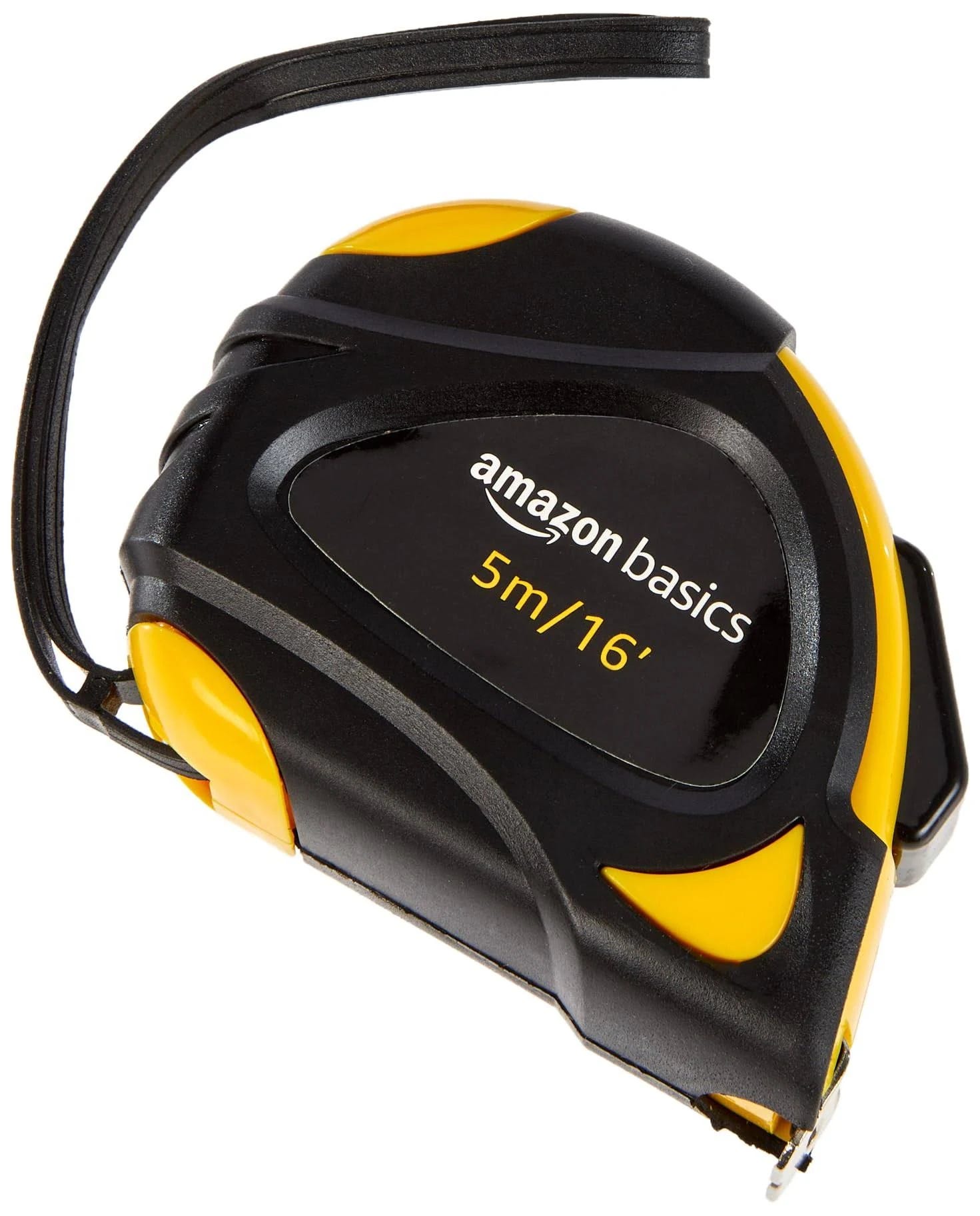 Amazon Basics Self-Locking 16-Foot Tape Measure (5 meters, Inch/Metric Scale) | Image