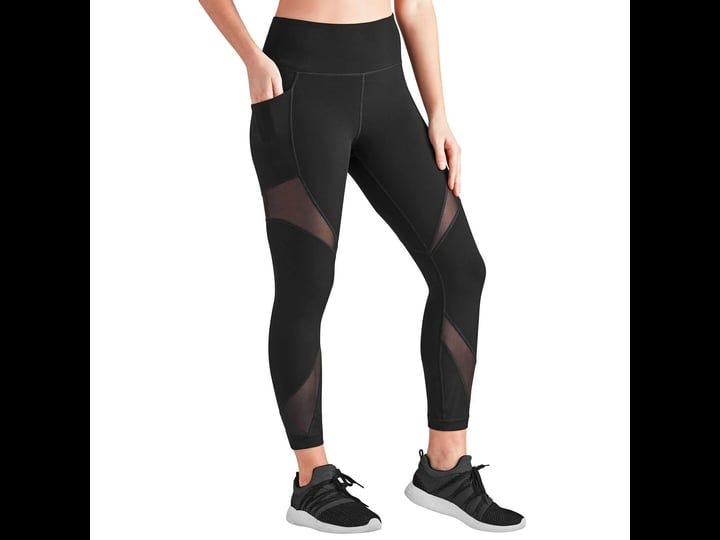 members-mark-womens-mesh-detail-hi-rise-compression-ankle-legging-w-pockets-black-s-1