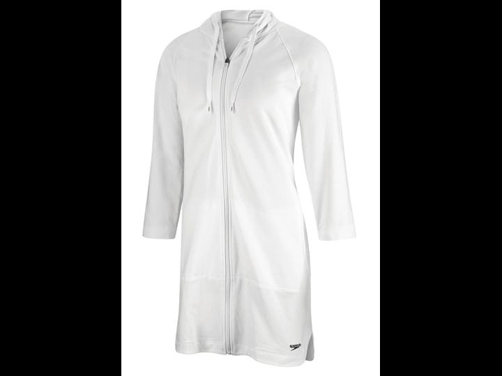 speedo-womens-aquatic-fitness-robe-cover-up-with-hood-white-small-1