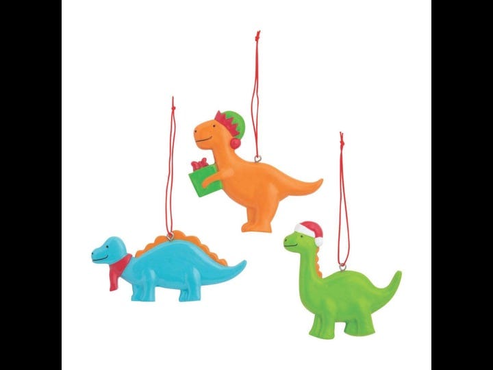 12-pc-3-smiling-dinosaur-resin-christmas-ornaments-1