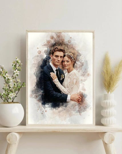 customized-watercolor-portrait-from-photo-present-perfect-wedding-custom-photo-painting-engagement-w-1