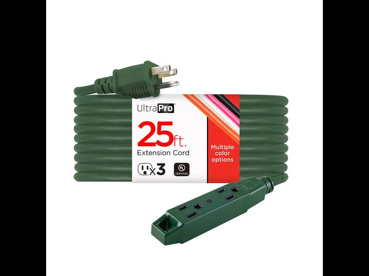 ultrapro-green-25-ft-extension-cord-3-outlet-power-strip-16-gauge-sjtw-heavy-duty-for-use-in-home-ga-1