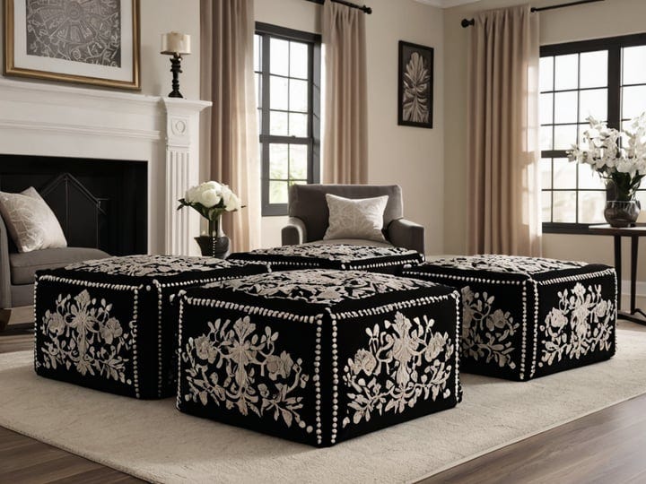 Black-Square-Ottomans-Poufs-4