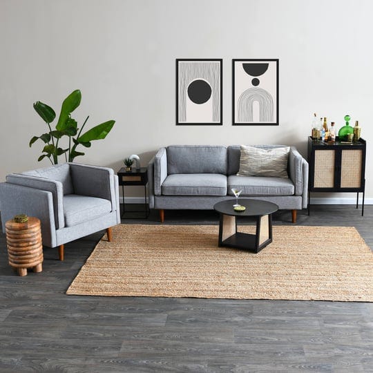 creative-co-op-mango-wood-with-woven-cane-transitional-living-room-accent-black-finish-coffee-table-1