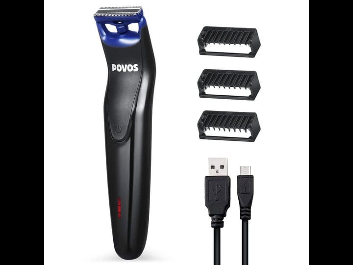 povos-one-blade-beard-trimmer-bidirectional-electric-facebody-hair-removal-shaver-waterproof-stubble-1