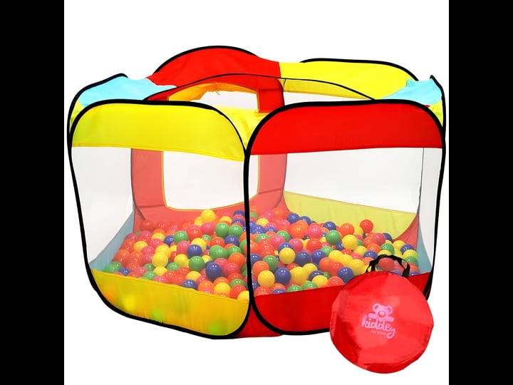kiddey-ball-pit-play-tent-for-kids-6-sided-toddlers-and-baby-fill-with-plastic-balls-1